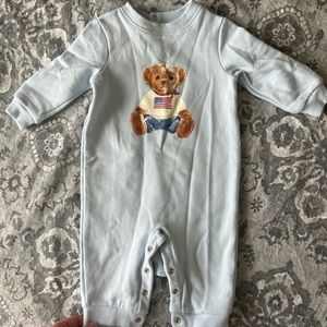 Polo Bear Fleece Coverall in a great condition